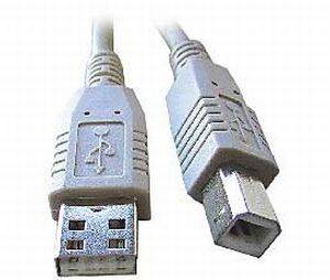 USB kabel typu AB, d&#233;lka 3m HQ Black