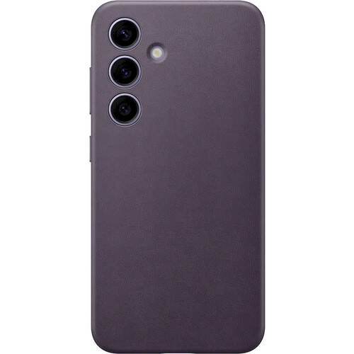 Samsung Zadn&#237; kryt z vegansk&#233; kůže S24 Dark Violet