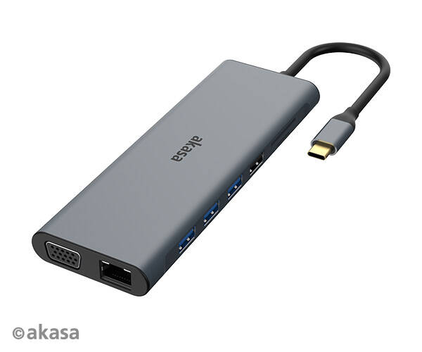 AKASA - USB Type-C 14-In-1 dokovac&#237; stanice 60W