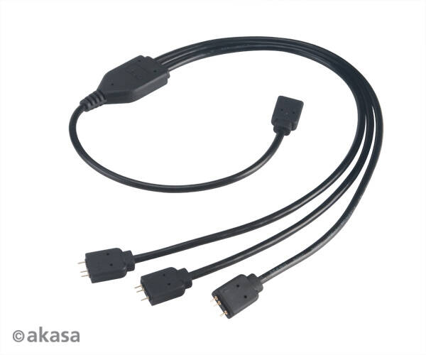 AKASA - RGB LED kabel-splitter adresovateln&#253; 50 cm
