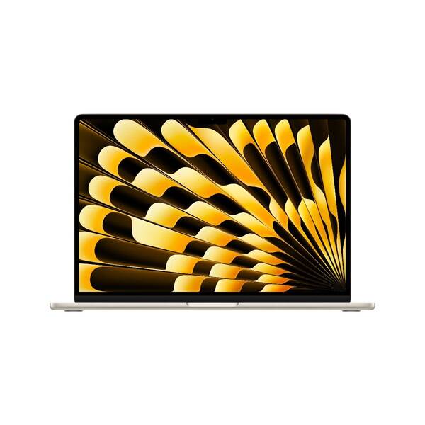 MacBook Air 15&quot; Apple M3 8 core CPU, 10 core GPU, 8GB, 256GB SSD, CZ, hvězdně b&#237;l&#253;