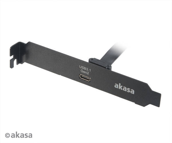 AKASA - USB 3.1 gen 2 Typ C PCI z&#225;slepka