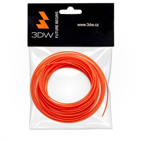 3DW - ABS filament 1,75mm oranžov&#225;, 10m, tisk 220-250&#176;C