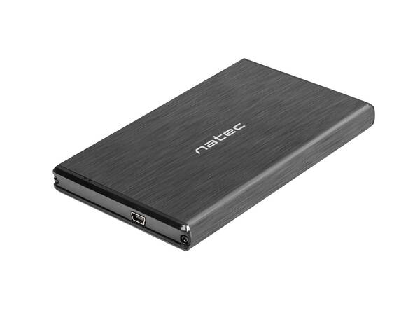 Extern&#237; box pro HDD 2,5&quot; USB 2.0 Natec Rhino, čern&#253;