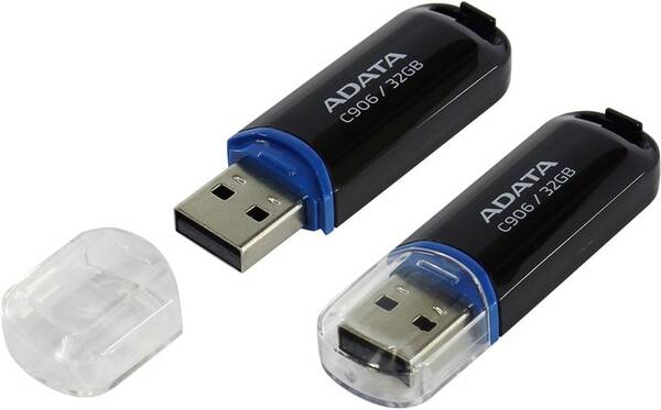 ADATA C906/32GB/USB 2.0/USB-A/Čern&#225;