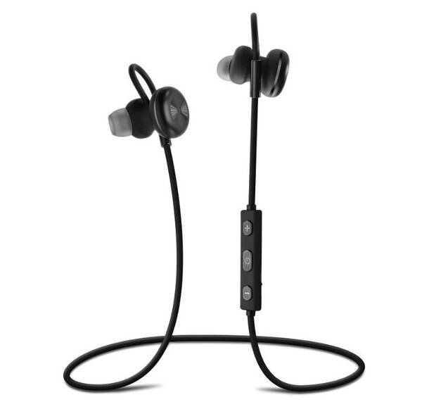 Stereo Bluetooth sluch&#225;tka FIXED Steel, A2DP, čern&#225;