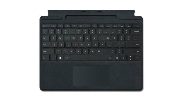 Microsoft Surface Pro Signature Keyboard (Black), CZ&amp;SK (potisk)
