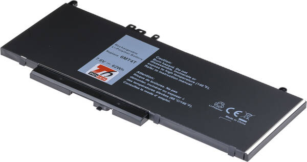 Baterie T6 Power Dell Latitude E5270, E5470, E5570, Precision 15 3510, 8100mAh, 62Wh, 4cell, Li-pol