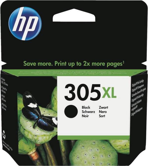 HP 305XL černa inkoustov&#225;&#160; kazeta, 3YM62AE