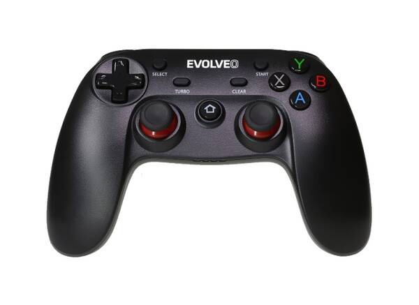 EVOLVEO Fighter F1, bezdr&#225;tov&#253; gamepad pro PC, PlayStation 3, Android box/smartphone