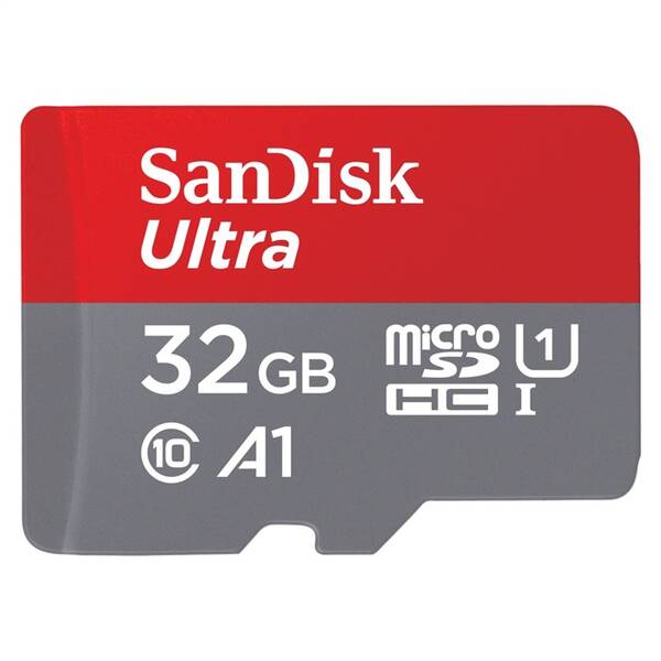 SanDisk Ultra/micro SDHC/32GB/120MBps/UHS-I U1 / Class 10/+ Adapt&#233;r