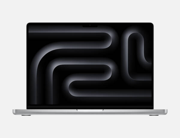 MacBook Pro 14&quot; Apple M3 8 core CPU, 10 core GPU, 8GB, 1TB SSD, CZ - stř&#237;brn&#253;