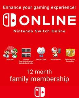 ESD 365 Dn&#237; Switch Online Membership Family