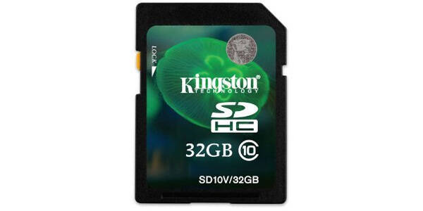 32GB Secure Digital SDHC Kingston - class 10