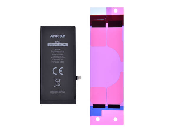 AVACOM baterie pro Apple iPhone 8 Plus - vysokokapacitn&#237;, Li-Ion 3,82V 3060mAh (n&#225;hrada 616-00367)