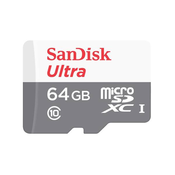 SanDisk Ultra/micro SDXC/64GB/100MBps/UHS-I U1 / Class 10/+ Adapt&#233;r