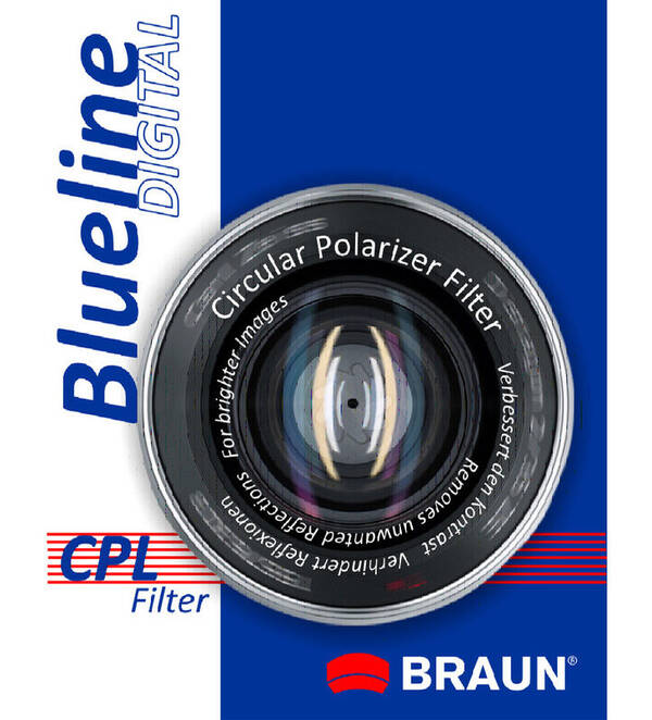 Braun C-PL BlueLine polarizačn&#237; filtr 46 mm
