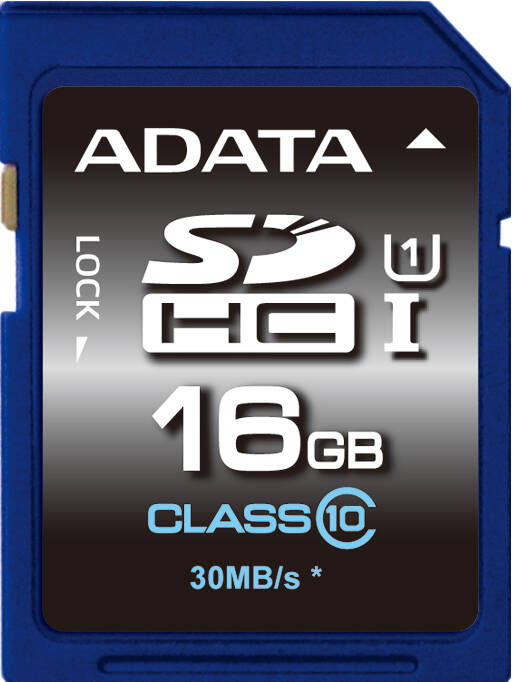 Adata/SDHC/16GB/50MBps/UHS-I U1 / Class 10