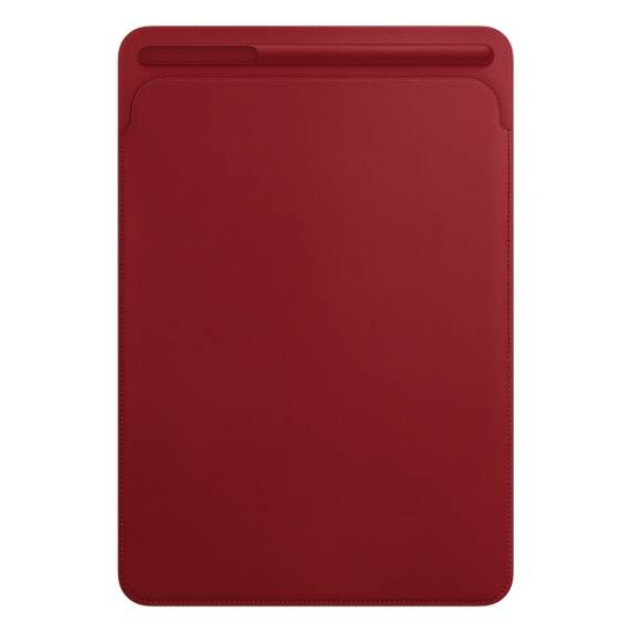 iPad Pro 10,5&#39;&#39; Leather Sleeve - (RED)