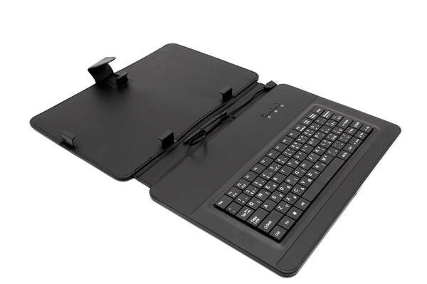 AIREN AiTab Leather Case 4 with USB Keyboard 10&quot; BLACK (CZ/SK/DE/UK/US.. layout)
