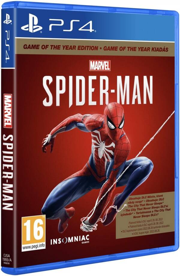 PS4 -Marvel&#180;s Spider-man GOTY
