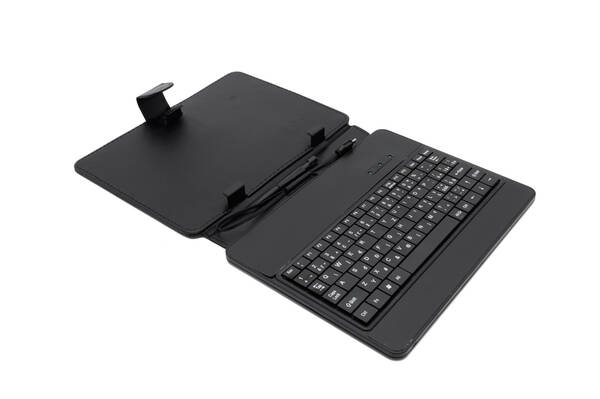 AIREN AiTab Leather Case 2 with USB Keyboard 8&quot; BLACK (CZ/SK/DE/UK/US.. layout)