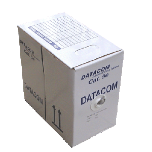 DATACOM UTP Cat5e PVC kabel 305m (dr&#225;t), šed&#253;