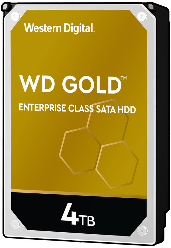 WD Gold/4TB/HDD/3.5&quot;/SATA/7200 RPM/5R