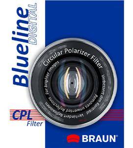 Braun C-PL BlueLine polarizačn&#237; filtr 62 mm