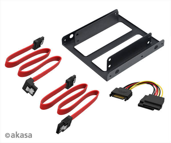 AKASA 2.5&quot; SSD/HDD adapt&#233;r s kabely