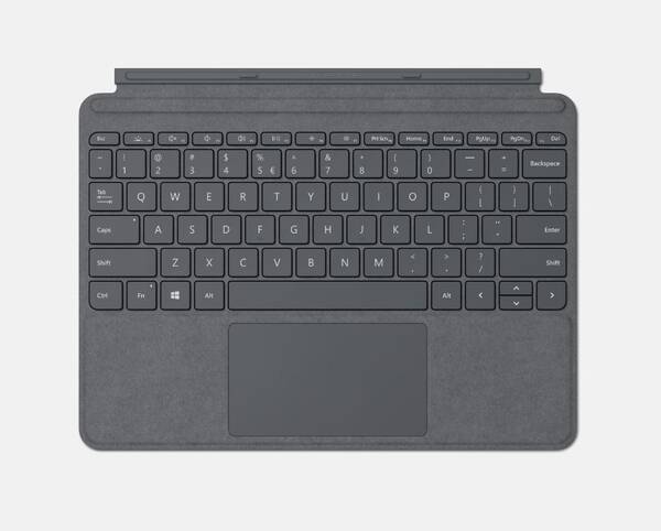 Microsoft Surface Go Type Cover (Light Charcoal), CZ&amp;SK