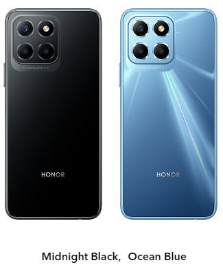 Barevné provedení telefonu Honor X8 5G