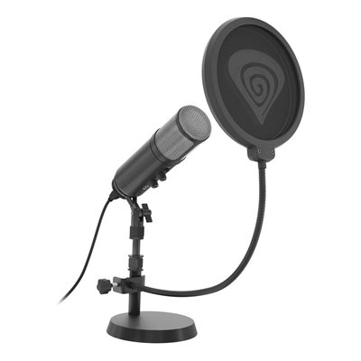 Stolní mikrofon jako nejpoužívanější varianta