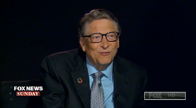 Bill Gates má telefon s Androidem.