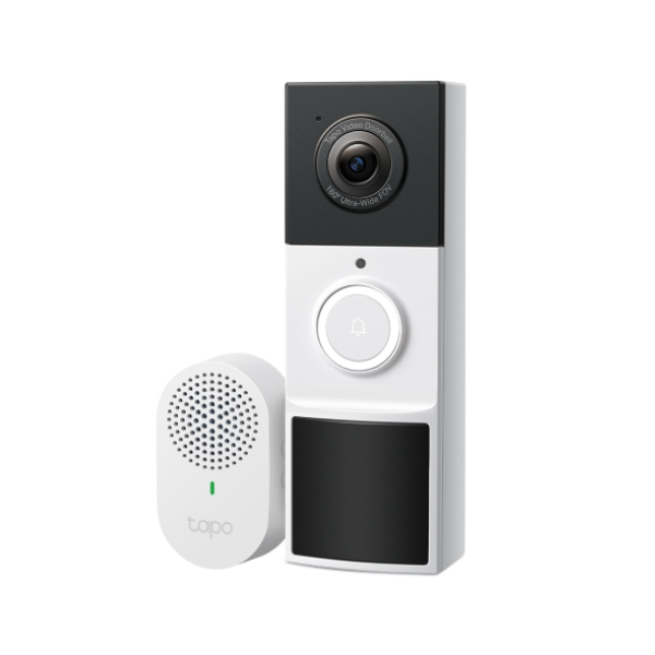 Chytrý bateriový dveřní videozvonek TP-Link Tapo D210 s 2K rozlišením
